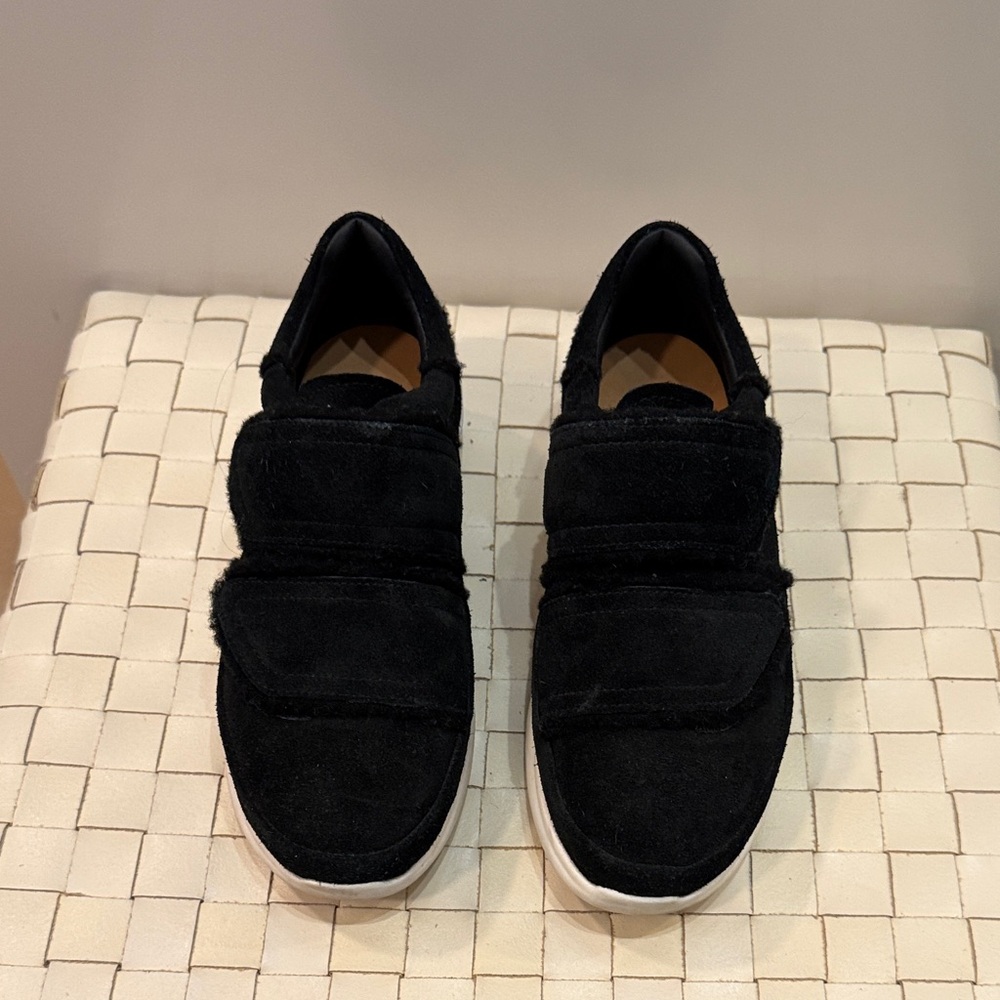 UGG Black Suede Women's Sneakers